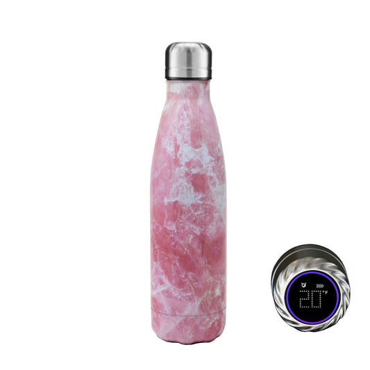 Aquaala UV Self-Cleaning Water Bottle with Temp Display Cap
