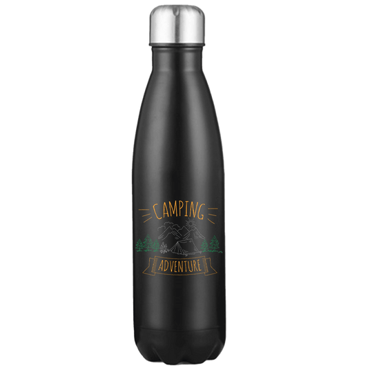 Camping Adventure 17oz Insulated Water Bottle